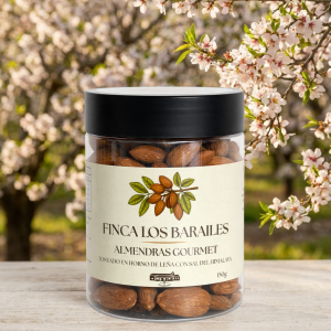 Almendra tostada en horno de leña con sal del Himalaya 150 g